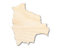 Unfinished Wood Bolivia Shape - Craft - up to 46"