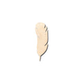 Unfinished Wood Large Feather Shape - Craft - up to 46" DIY