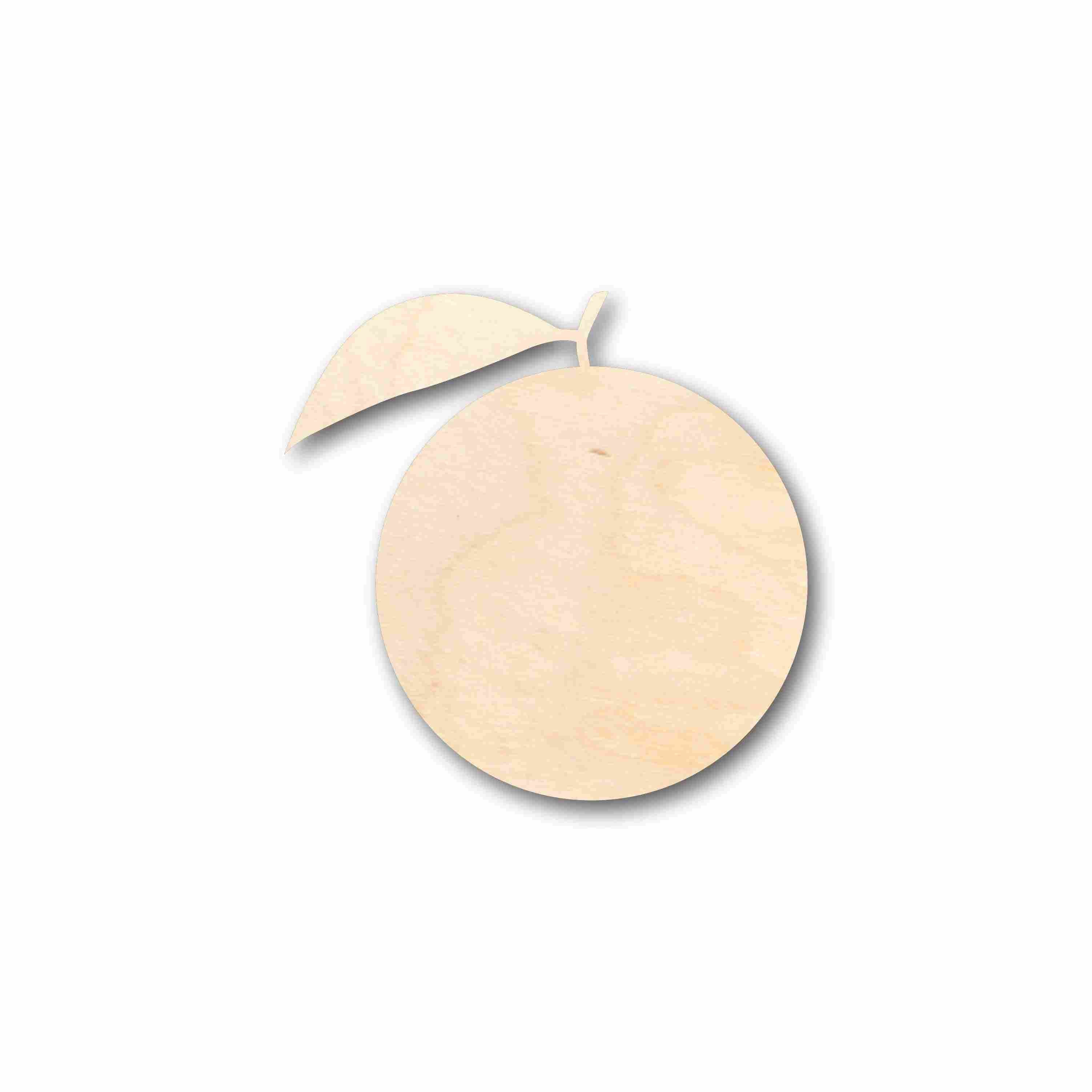 Unfinished Wood Orange Silhouette - Craft- up to 46" DIY