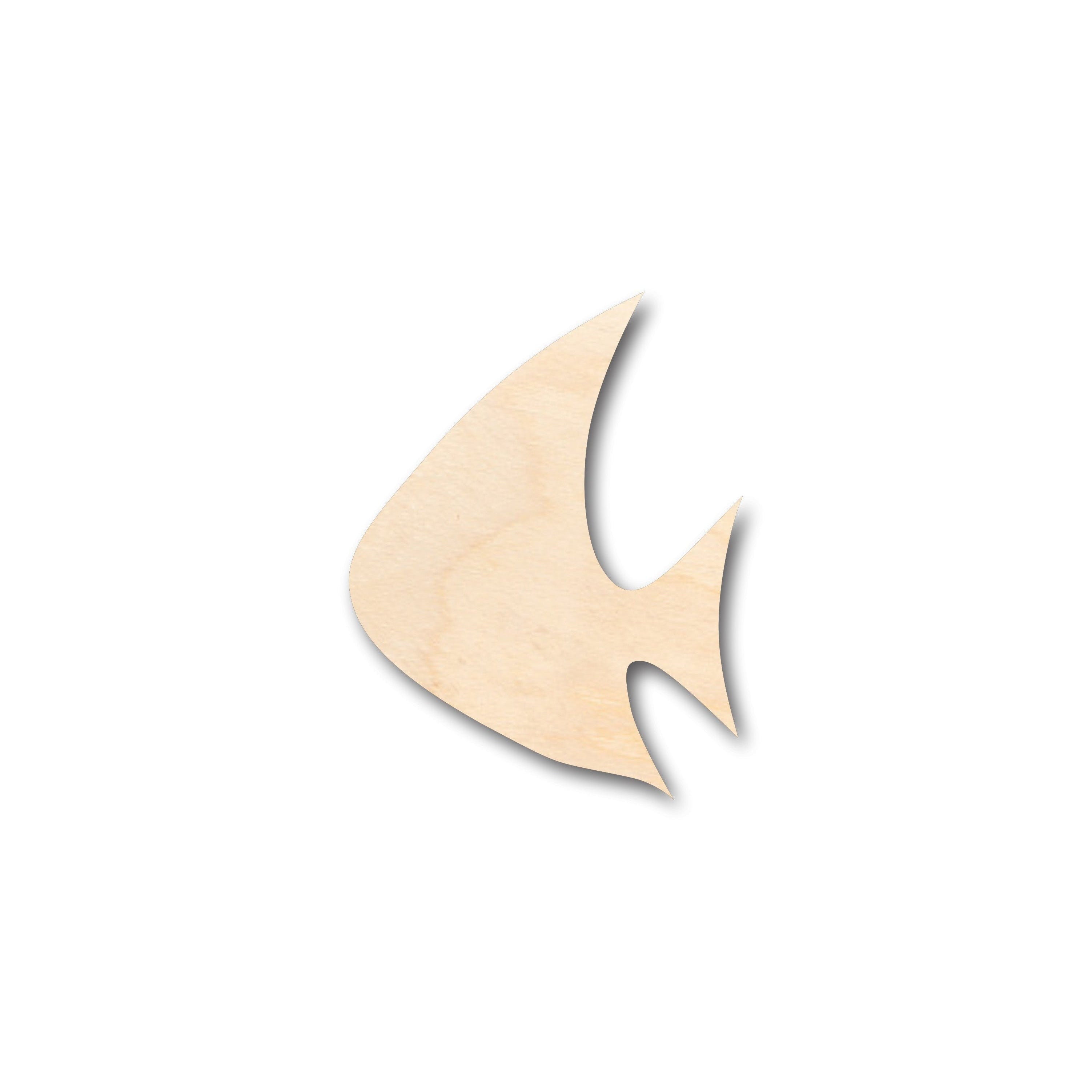 Unfinished Wood Tropical Fish Shape - Craft - up to 46" DIY