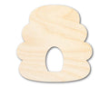 Unfinished Wood Beehive Shape - Craft - up to 46"