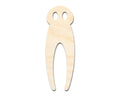 Unfinished Wood Fresno Nightcrawler Shape - Craft - up to 46"