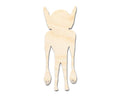Unfinished Wood Kentucky Goblin Shape - Craft - up to 46"