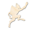 Unfinished Krampus Shape | Craft Cutout | up to 46" DIY