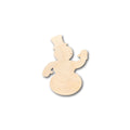 Unfinished Wood Friendly Snowman Shape - Craft - up to 46" DIY