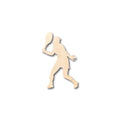 Unfinished Wood Girl Tennis Shape - Craft - up to 46" DIY
