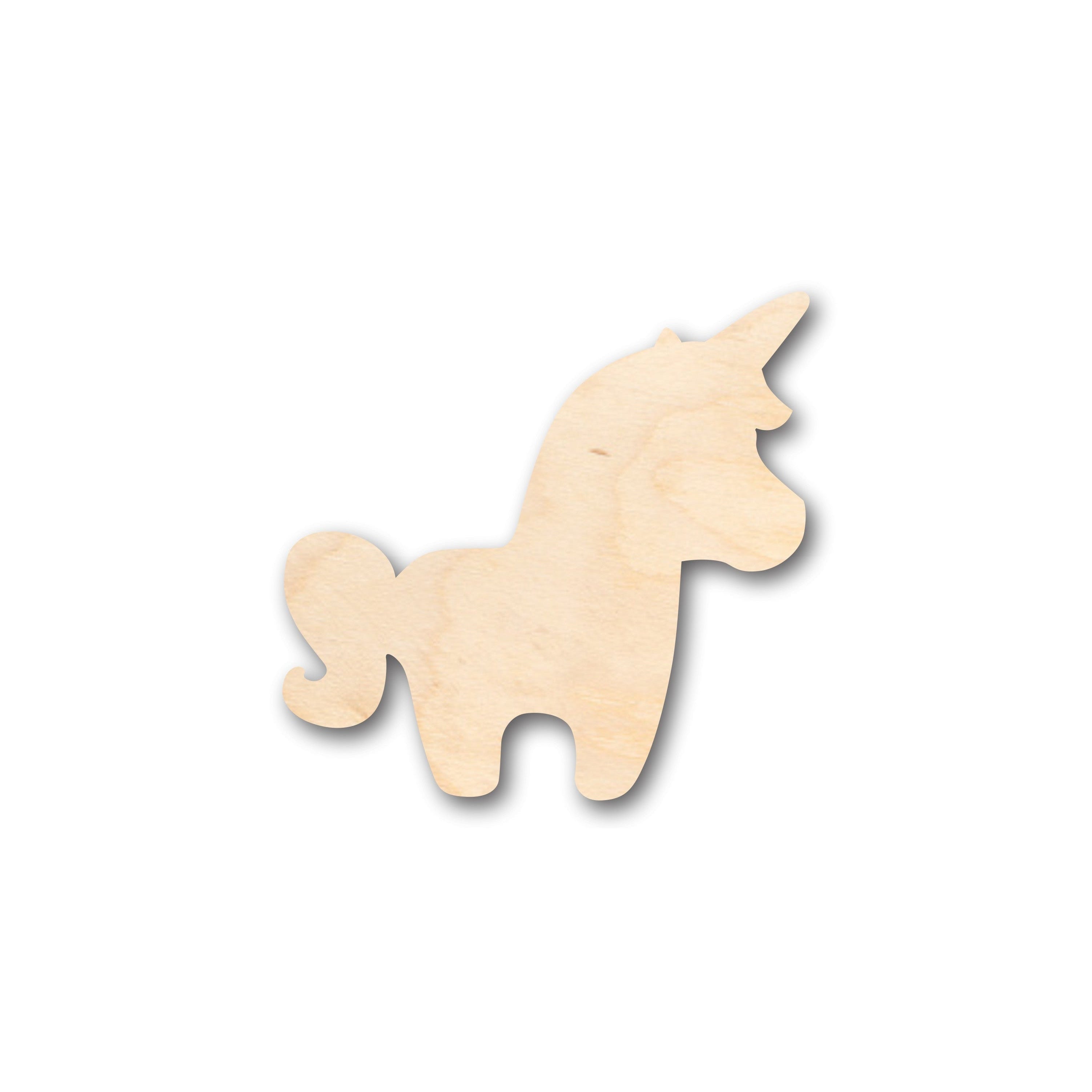 Unfinished Wood Unicorn Shape - Craft - up to 46" DIY