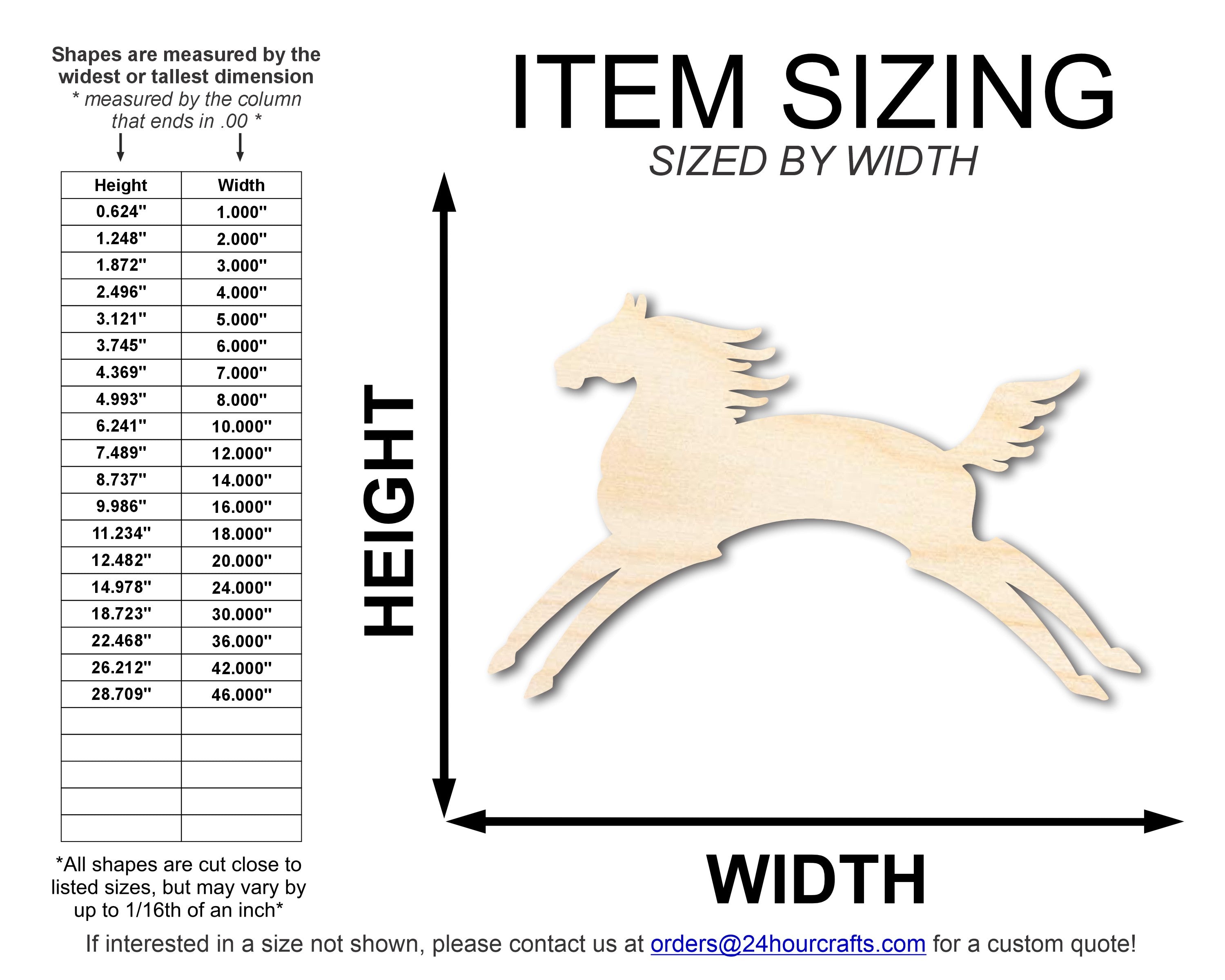 Unfinished Wood Horse Petroglyph Silhouette | DIY Native American Craft Cutout | up to 46" DIY