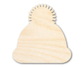 Unfinished Wood Winter Hat Silhouette | DIY Winter Craft Cutout | up to 46" DIY
