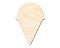 Unfinished Snow Cone Shape | DIY Craft Cutout | up to 46" DIY