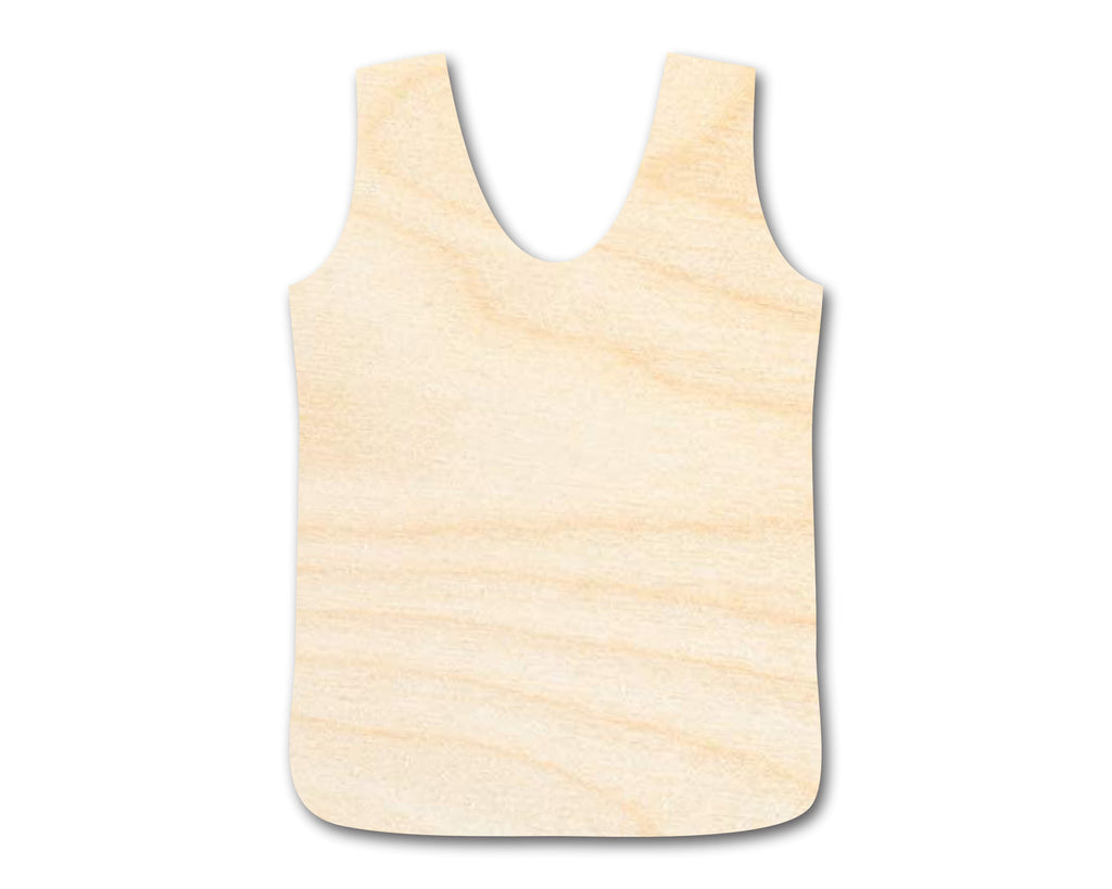Unfinished Wood Hunting Vest Shape | DIY Craft Cutout | up to 46" DIY