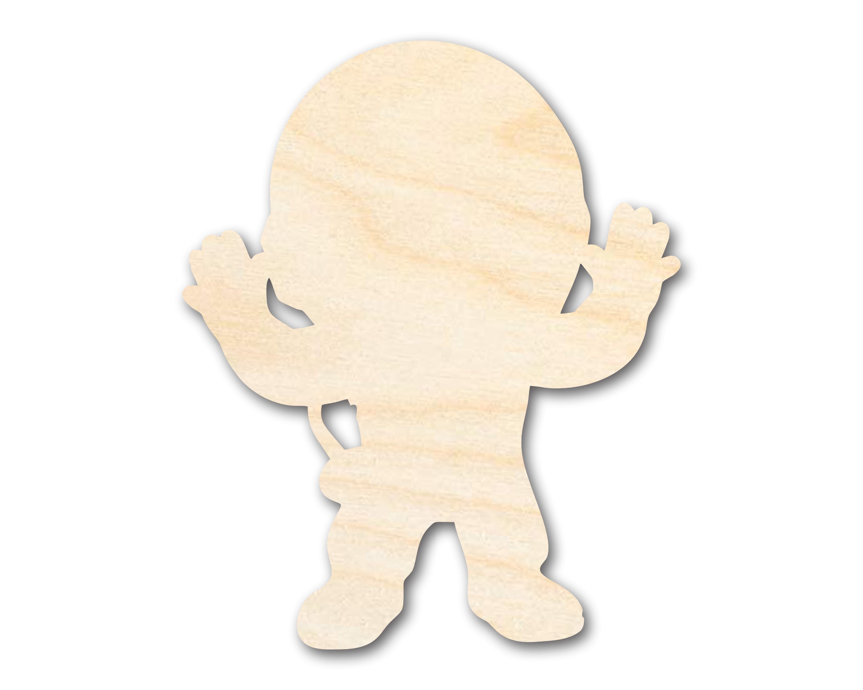 Unfinished Wood Cute Astronaut Shape | DIY Craft Cutout | up to 46" DIY