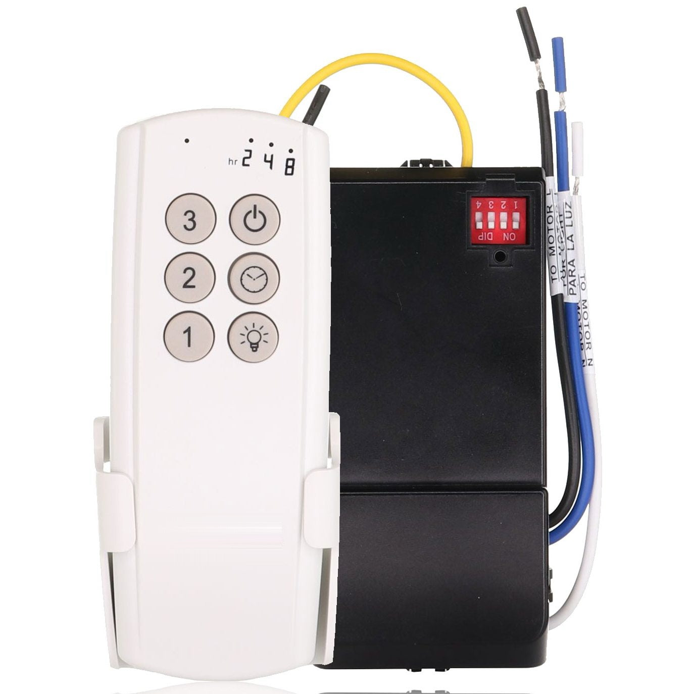 Substitute for Harbor Breeze TX009-LR Ceiling Fan Remote Control [63T-AC83T-KIT]