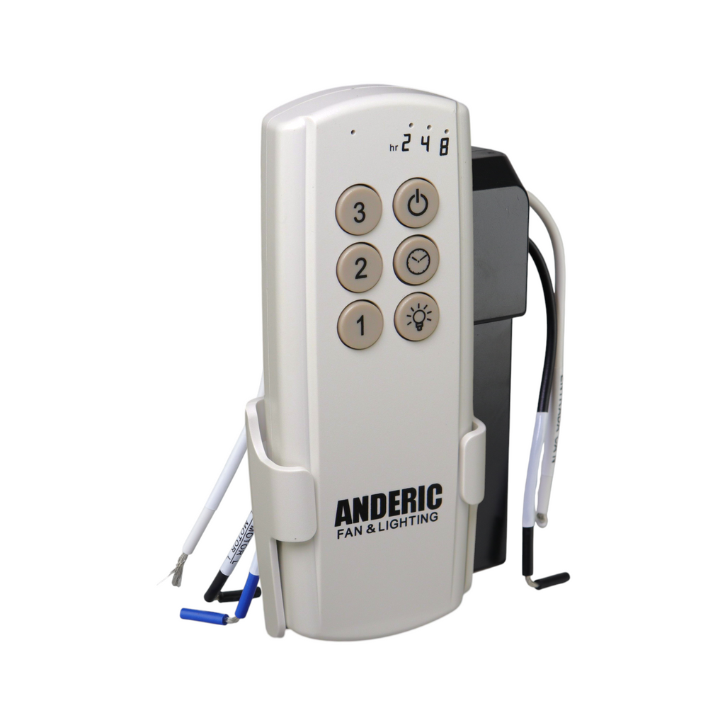 Substitute for Fanimation 3-Speed Remote Control with Receiver Non-Reversing Kit | KUJCE10611 CR500 [63T-AC83T-KIT]