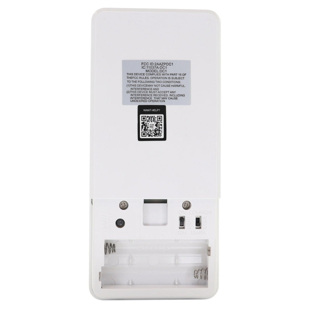 Anderic DC1 Replacement Ceiling Fan Remote Control for Hampton Bay, Monte Carlo, and others
