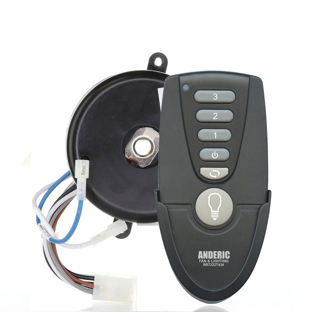 Substitute for Hunter CP9110R/IN2RX01/UC7848R Ceiling Fan Receiver [MR77A-RR7222T434-KIT]