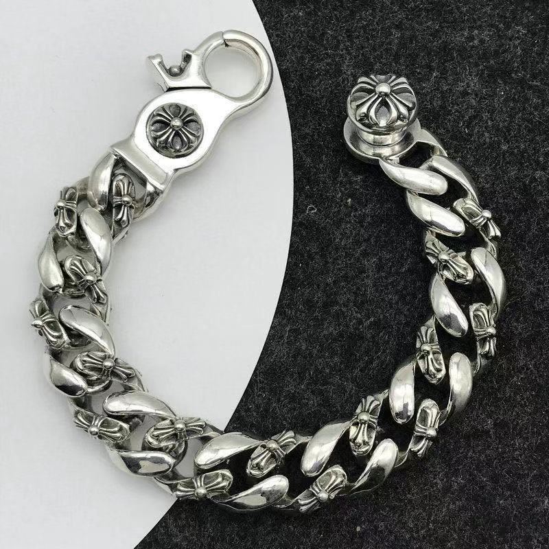 Retro domineering bracelet hip-hop personality men's cross bracelet