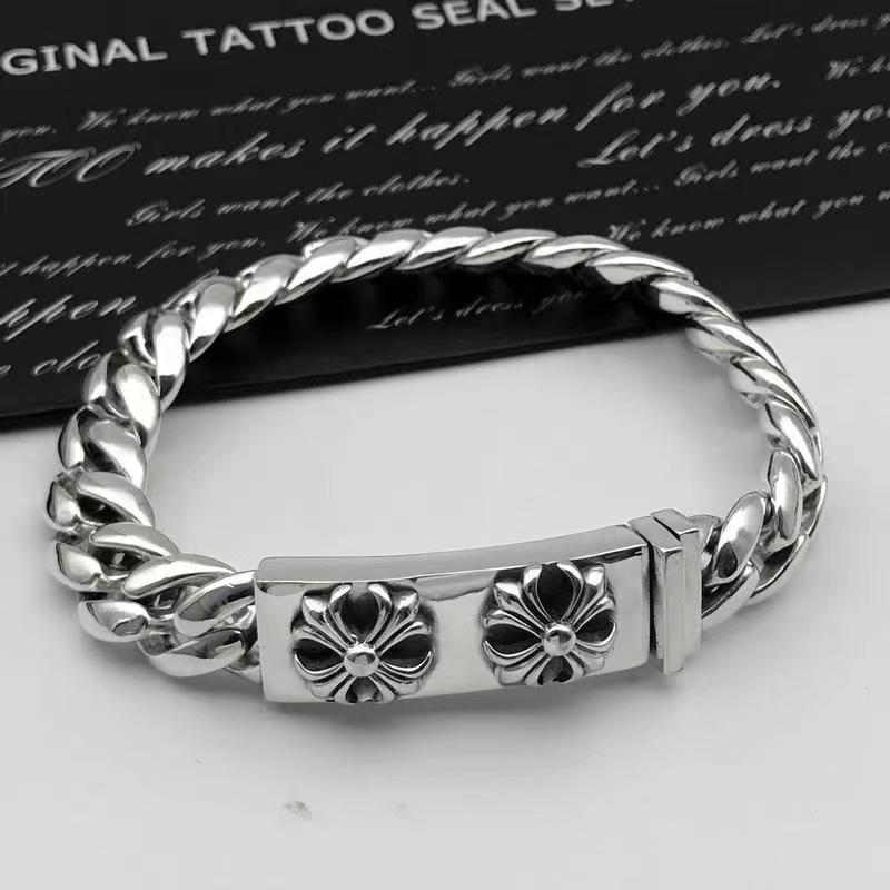 Retro domineering bracelet hip-hop personality men's cross bracelet