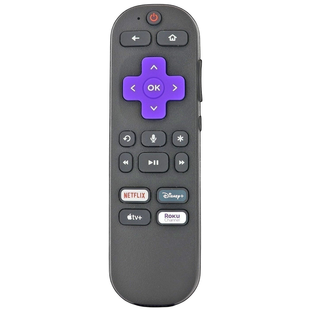 Substitute for Roku RC-506 Voice Streaming Remote Control [RCGZ1, NO HEADPHONE / SHORTKEYS]