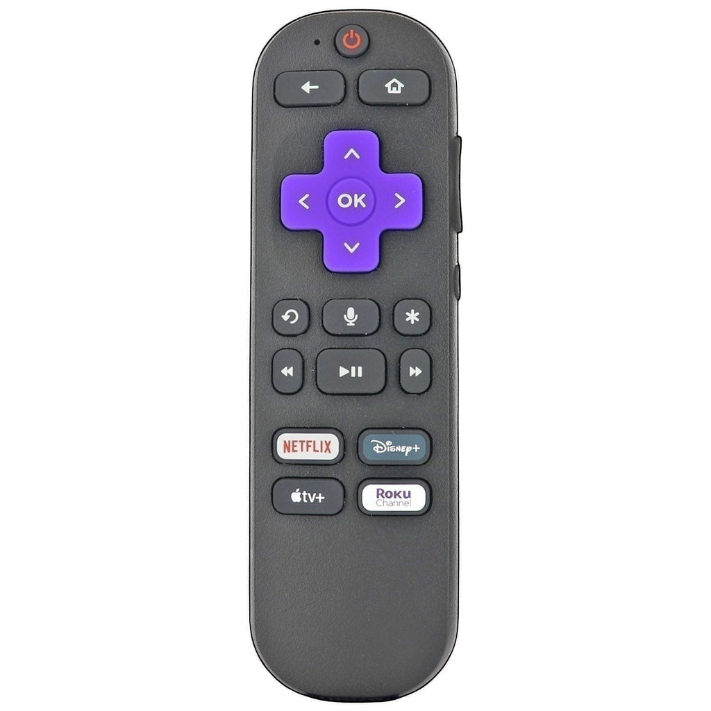 Substitute for Hisense RC-MC5 ROKU TV Remote Control 3226001169 [RCGZ1, NO HEADPHONE JACK / FAVORITE KEYS]