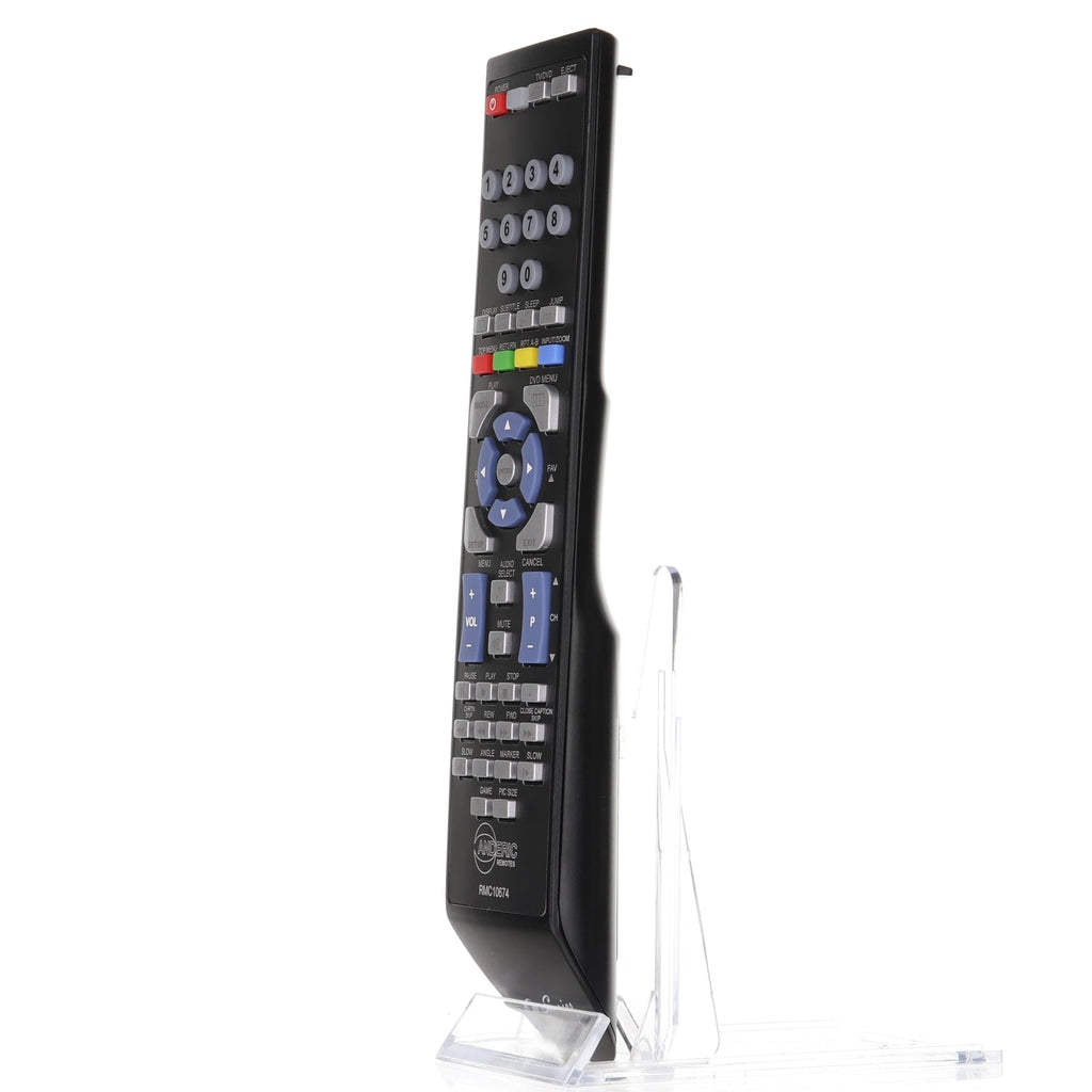 Anderic TV/DVD Remote Control for Toshiba SE-R0305, DC-LWB1, and others - RMC10674
