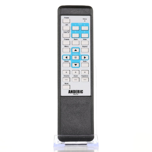 Anderic RR3720 Universal Projector Remote Control with Learning for Canon, Epson, Hitachi, Optoma, and more - RR3720