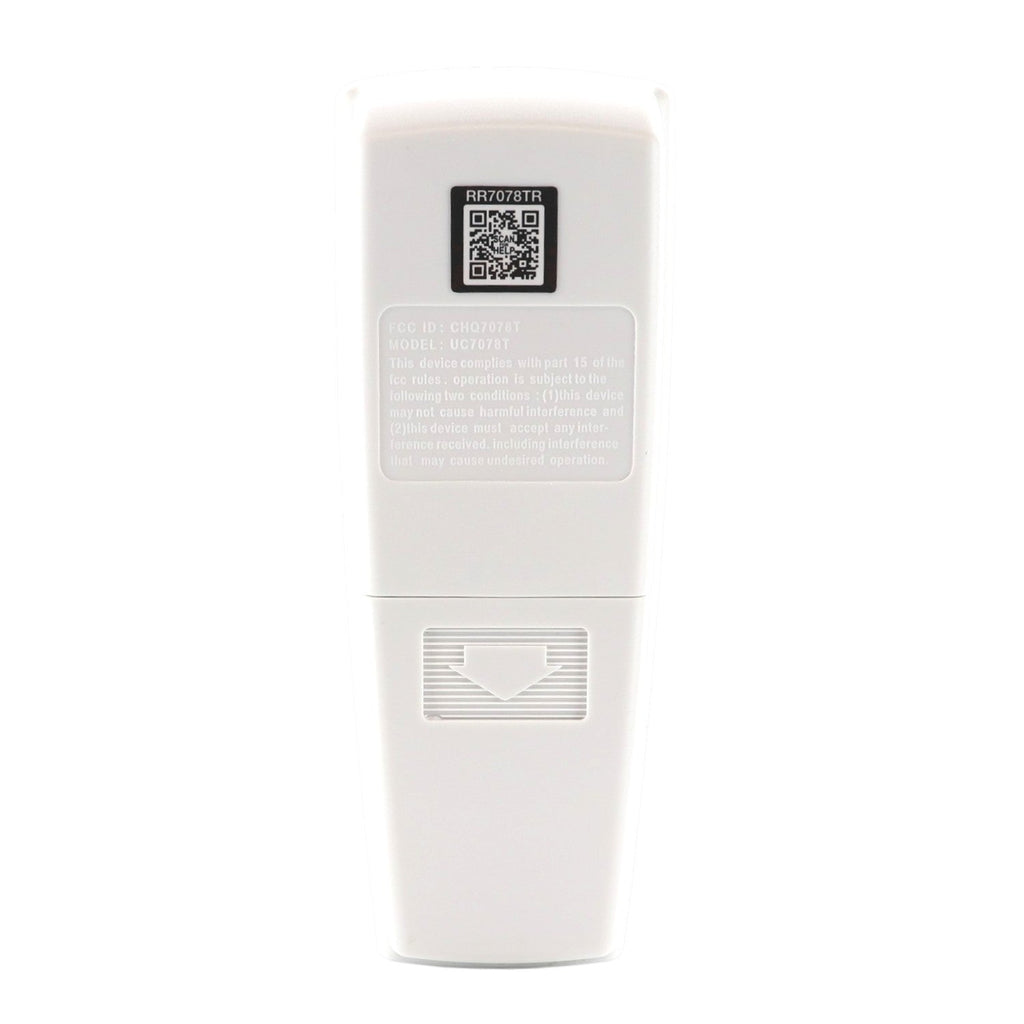 Anderic UC7078T with Reverse Ceiling Fan Remote Control for Hampton Bay | HD6 | UC7078T | CHQ7078T - RR7078TR