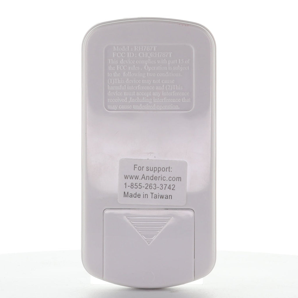Anderic RR787T Replacement Ceiling Fan Remote Control for Casablanca DC Fans with 6-Speeds | TR29 | RH787T | UC787T | CHQRH787T