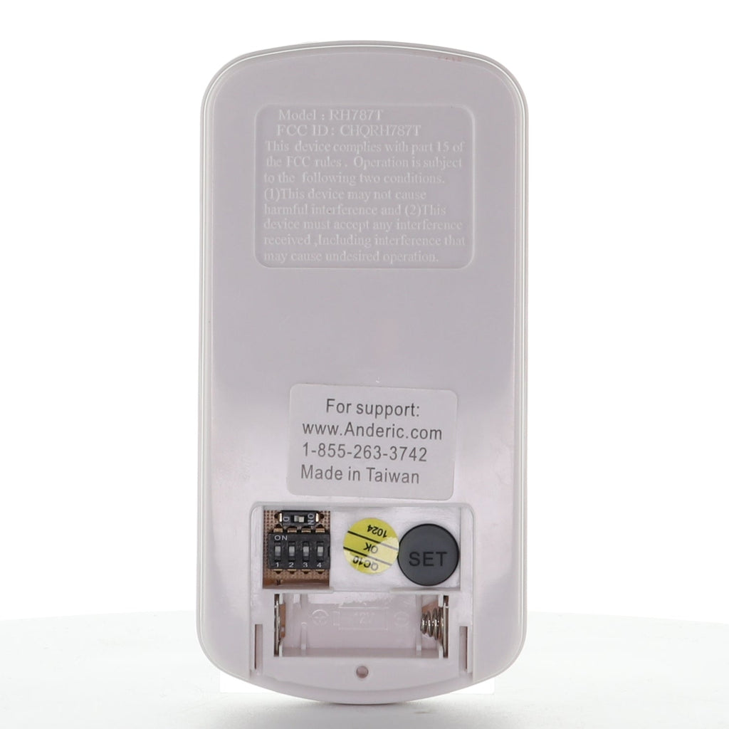 Anderic RR787T Replacement Ceiling Fan Remote Control for Casablanca DC Fans with 6-Speeds | TR29 | RH787T | UC787T | CHQRH787T