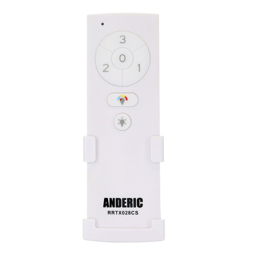 Anderic RRTX028CS Replacement Ceiling Fan Remote Control for Hampton Bay and Home Decorators Collection - TX028C-S