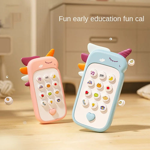Baby Phone Toy – Musical Sound Telephone with Teether for Infants
