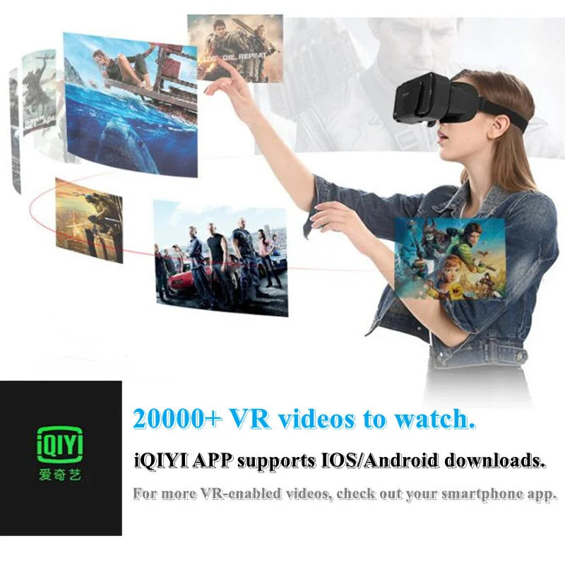 Shinecon Virtual Reality Viar 3D VR Glasses