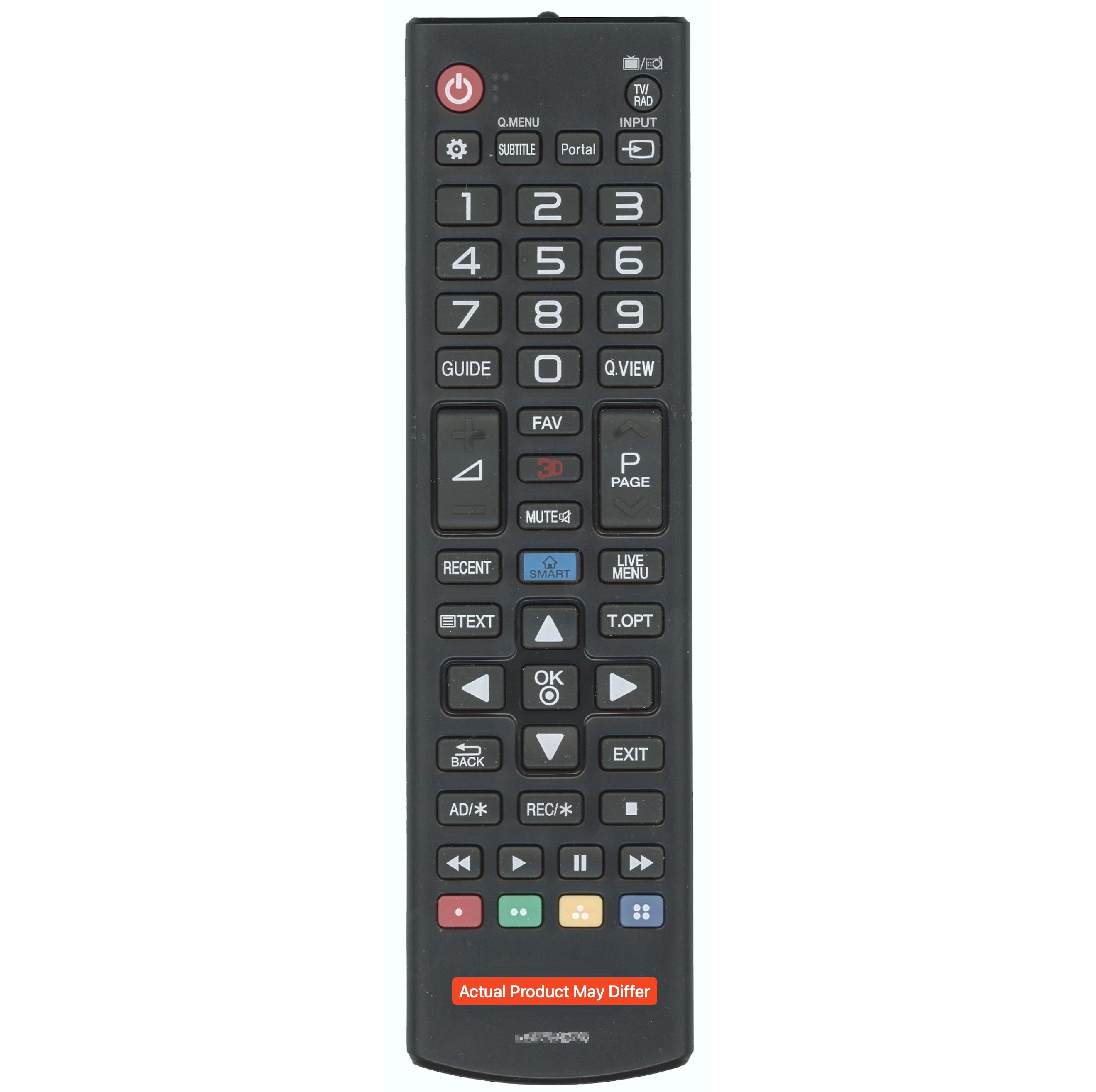 LG AKB72914059 TV Remote Control
