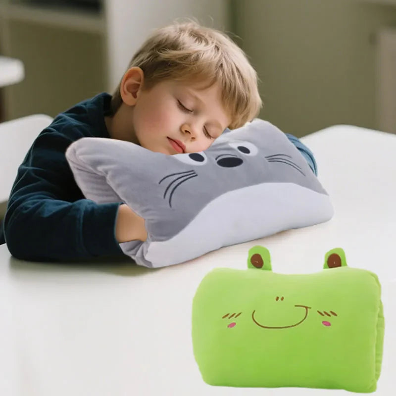 Children's Plush Pillows Hand Warmers Gloves Adults Cartoon Nap Pillows Cushions Creative Hand Warmers Plush Children's Day Gift