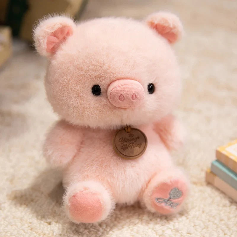 Cute Sitting Animal Plush Toys – Red Panda, Fox, Sloth & More