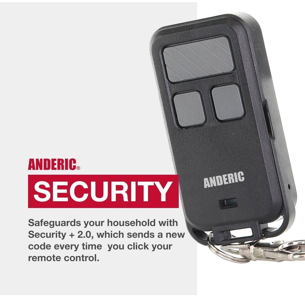 Substitute for Linear ACT31B ACP00879 keychain 1-button 318 Mhz Garage Door Opener Remote Control [890MAX]
