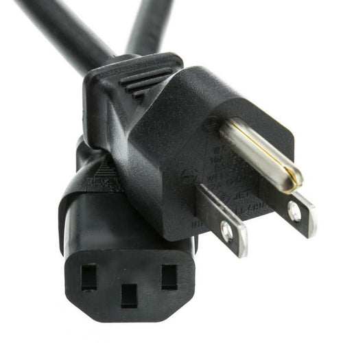 Anderic Universal 10 Foot AC AWG Power Cable | 3 Prong | 3 Prong Female - 10FT3PPC