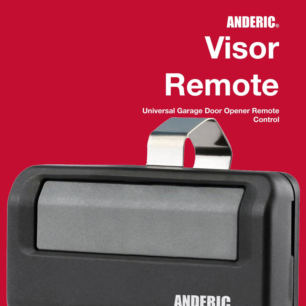 Anderic 891LM 950ESTD Garage Door Opener Remote Control for Liftmaster, Chamberlain, Sears, and Craftsman with Yellow Learn Key