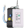 Substitute for Hampton Bay Universal 3-Speed Wall Plate Remote control Ceiling fan Kit | UC9050H Remote | UC7067RYAI Receiver - 1000408143 [UC9051T-WIRED/UC7067FMRX]