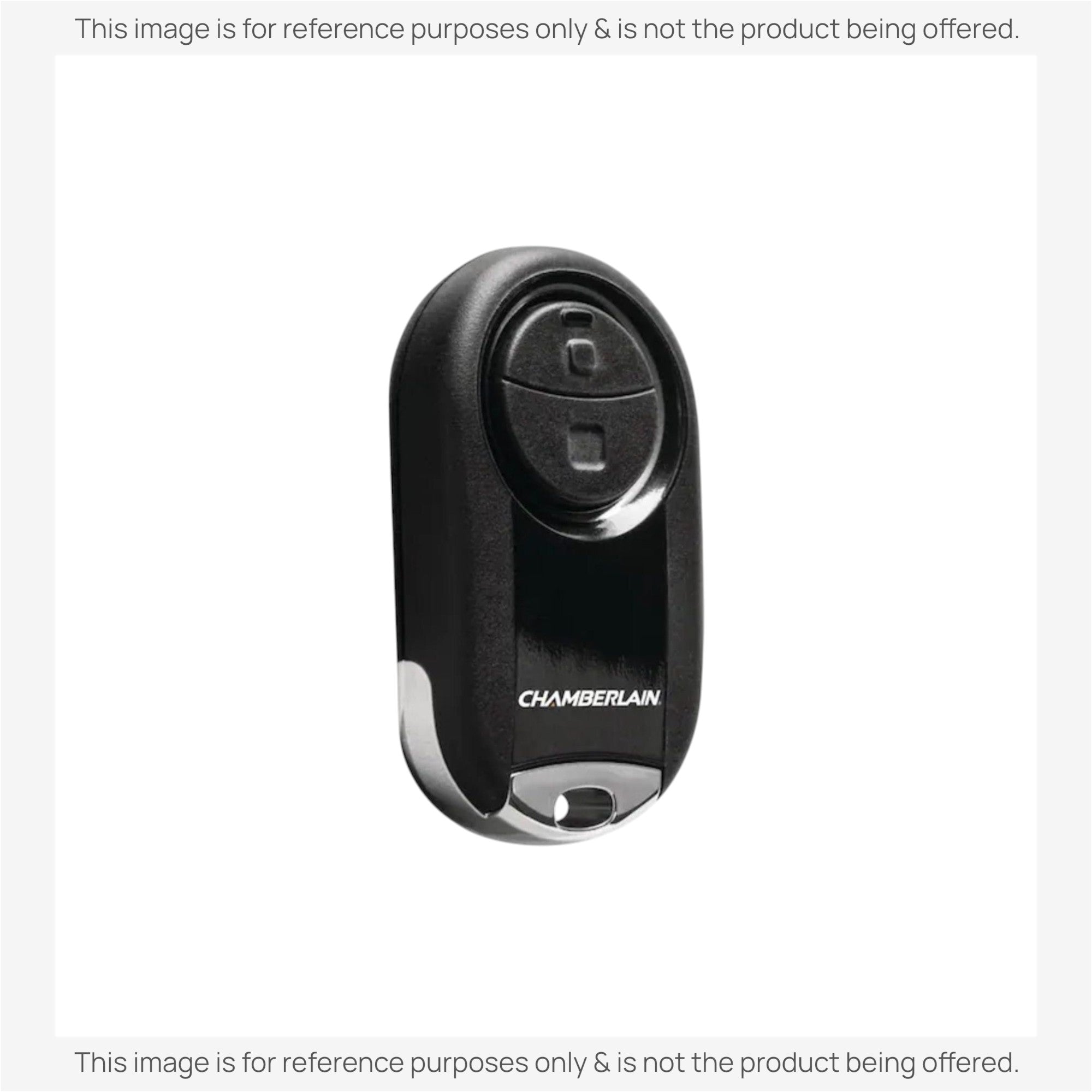 Substitute for Chamberlain MC100C-P2 Keychain 2-Button Universal for Learn Key Garage Door Opener Remote Control [375UT-2button]