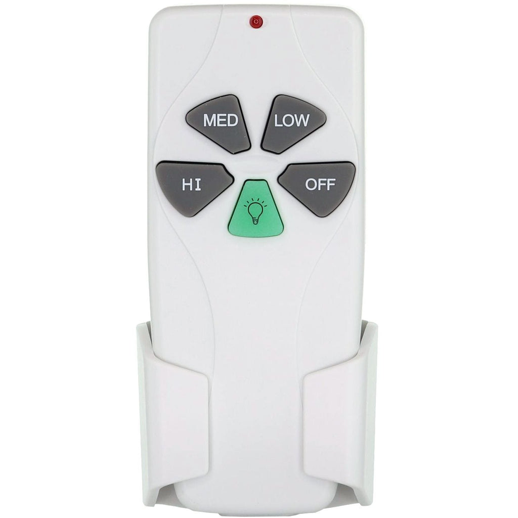Anderic FAN53TW Replacement Ceiling Fan Remote Control for Harbor Breeze CHQ7030T, FAN53T, FAN-11T, 2AAZPFAN53T, CHQ8BT7030T - White