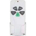 Anderic FAN53TW Replacement Ceiling Fan Remote Control for Harbor Breeze CHQ7030T, FAN53T, FAN-11T, 2AAZPFAN53T, CHQ8BT7030T - White