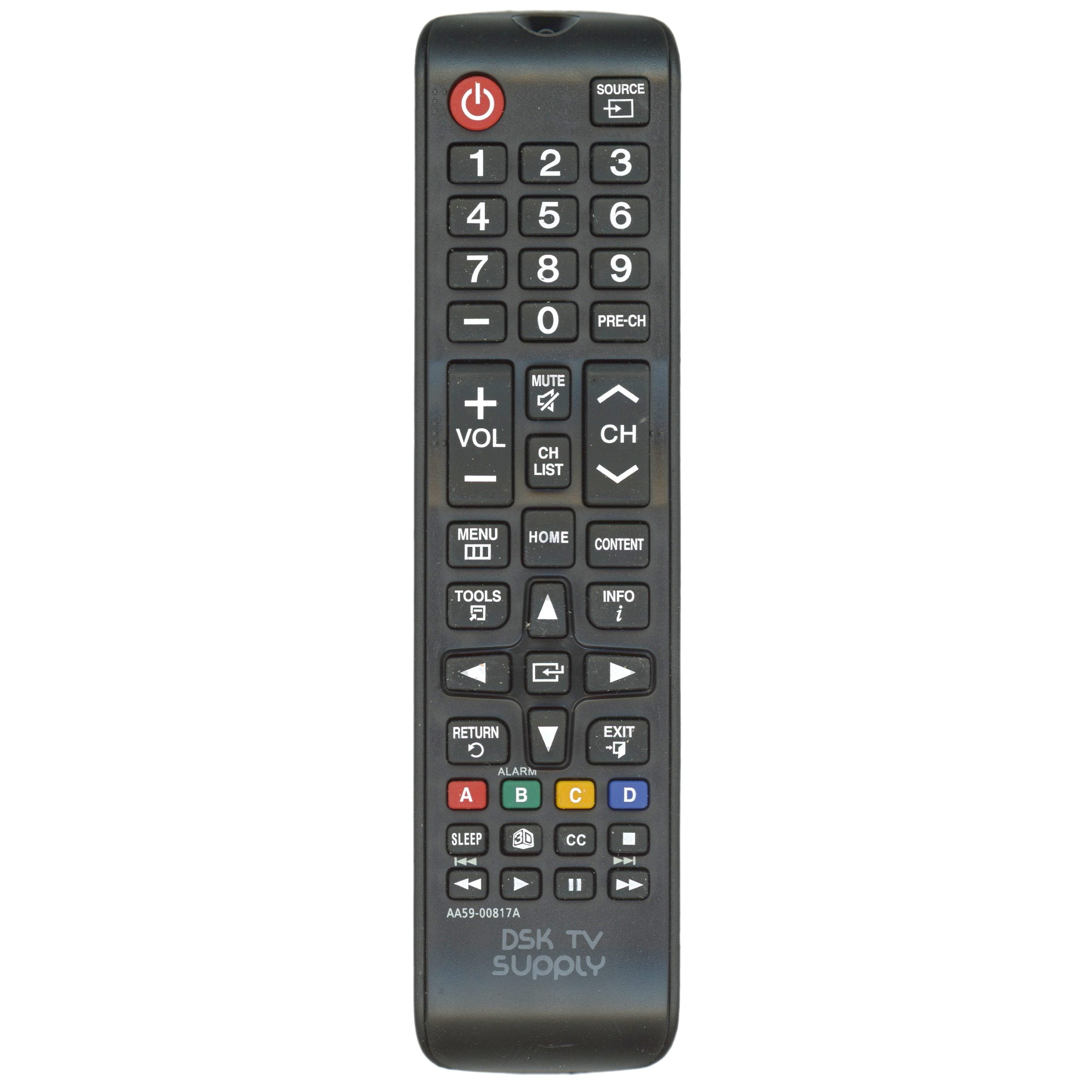Samsung AA59-00817A Hospitality TV Remote Control - AA5900817A