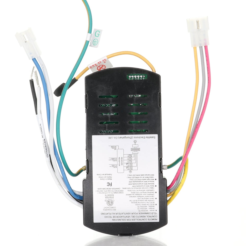 Substitute for Home Decorators Collection MR205A-TR DC Ceiling Fan Receiver | Celene 62" [MR205A-TR]
