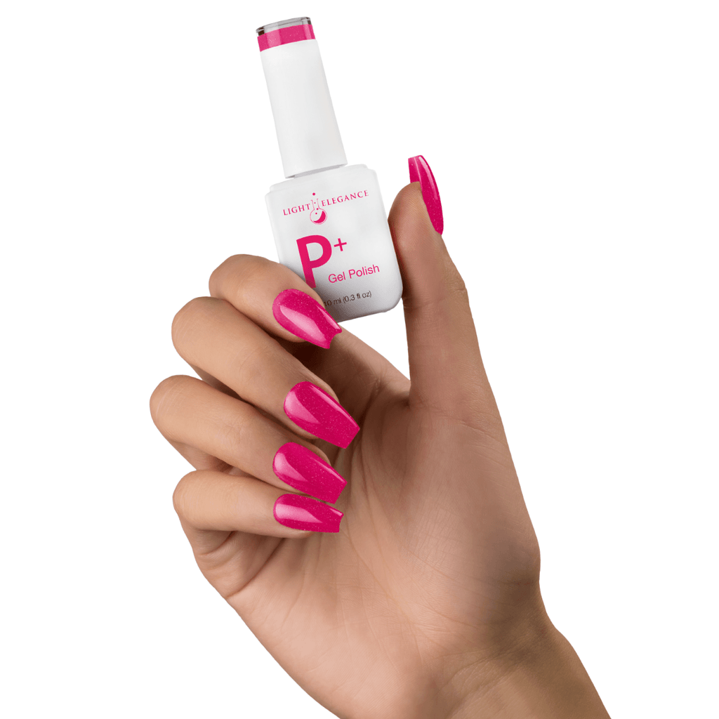 Light Elegance P+ Soak-Off Color Gel Polish - Fuchsia Fantasy