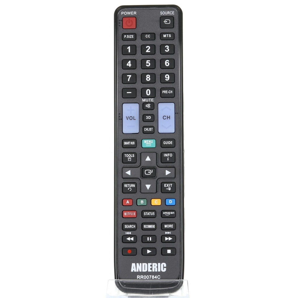 Anderic RR00784C Replacement TV Remote Control for Samsung BN59-00784C and All Similar Models