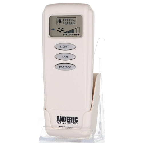 Anderic RR7098T Replacement Ceiling Fan Remote Control with Reverse Key - CHQ8BT7098T