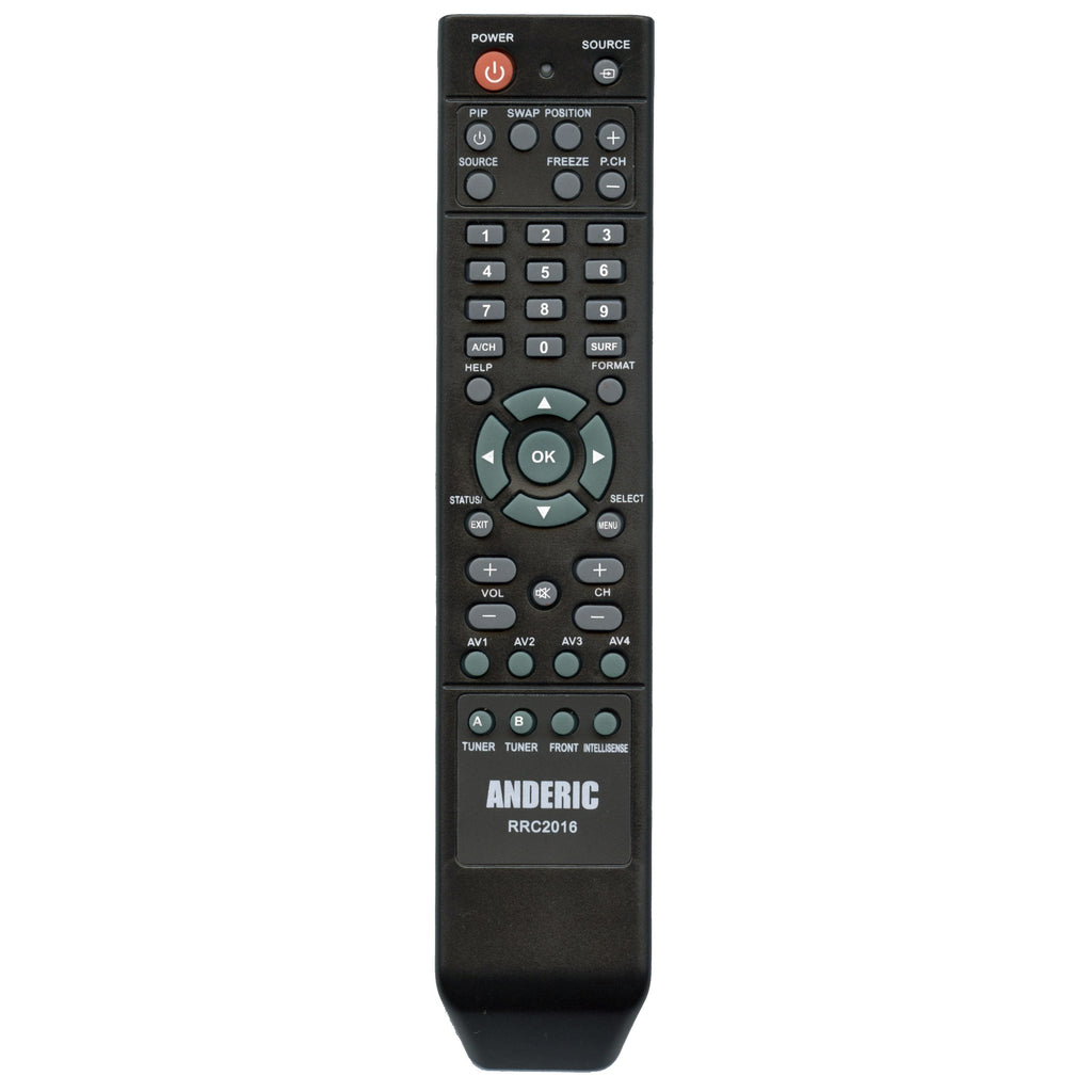 Anderic RRC2016 Replacement Intellisense TV Remote Control for Philips RC2016/01, 312814713082