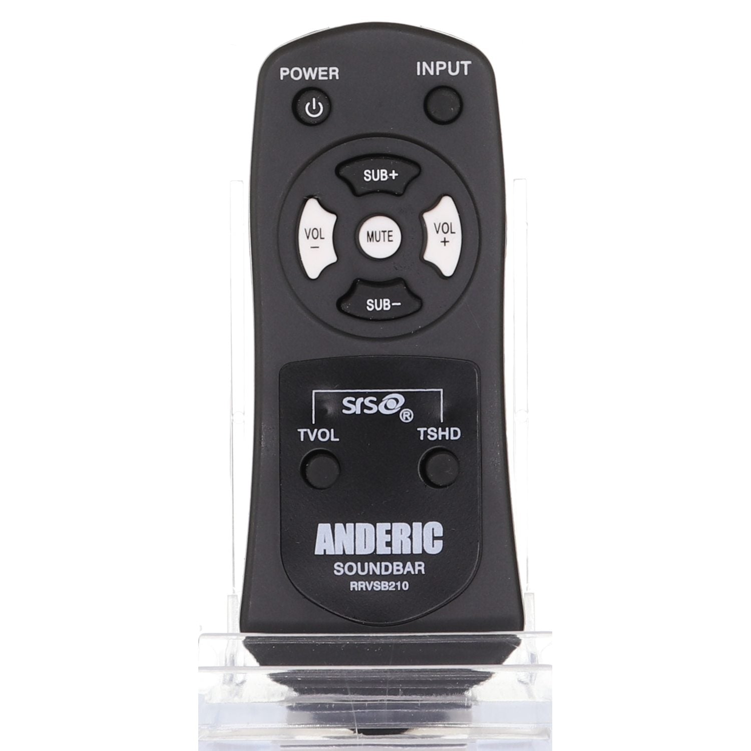 Substitute for Vizio VR8S Sound Bar Remote Control [RRVSB210]
