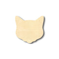 Unfinished Wood Cat Head Shape - Animal - Pet - Craft - up to 46" DIY